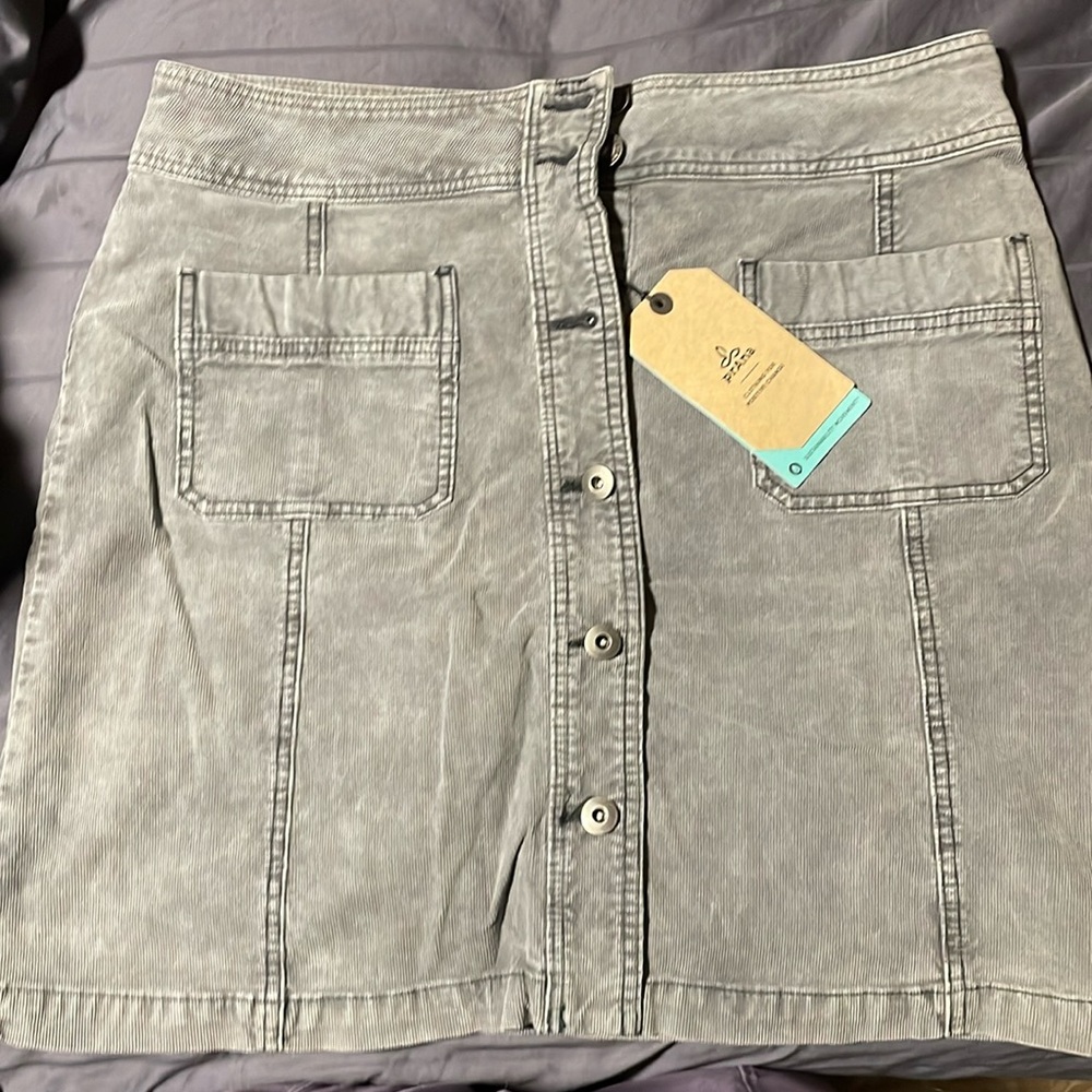 Prana corduroy skirt